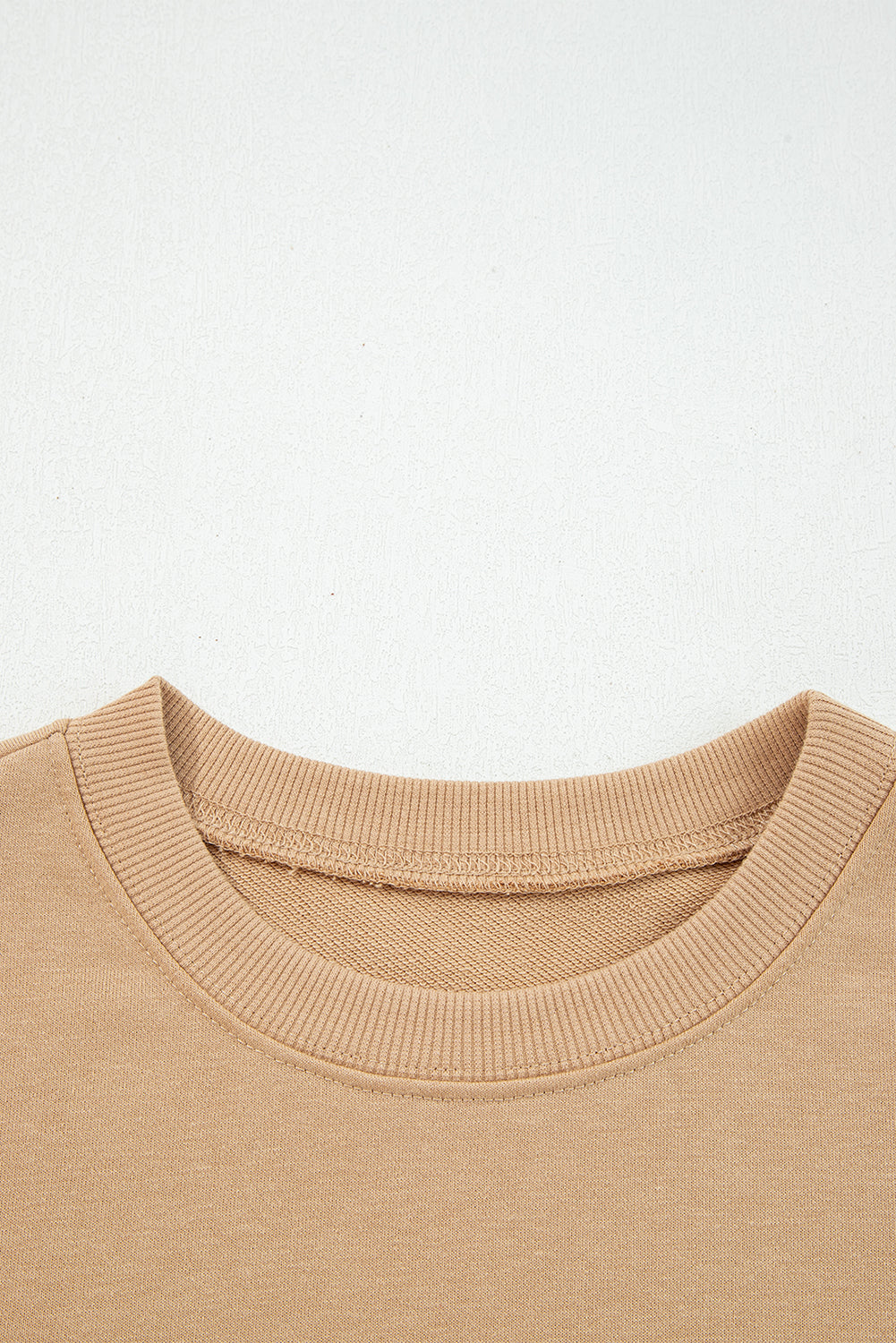 Sky Blue Varsity Striped Detail Drop Shoulder Oversized Sweatshirt