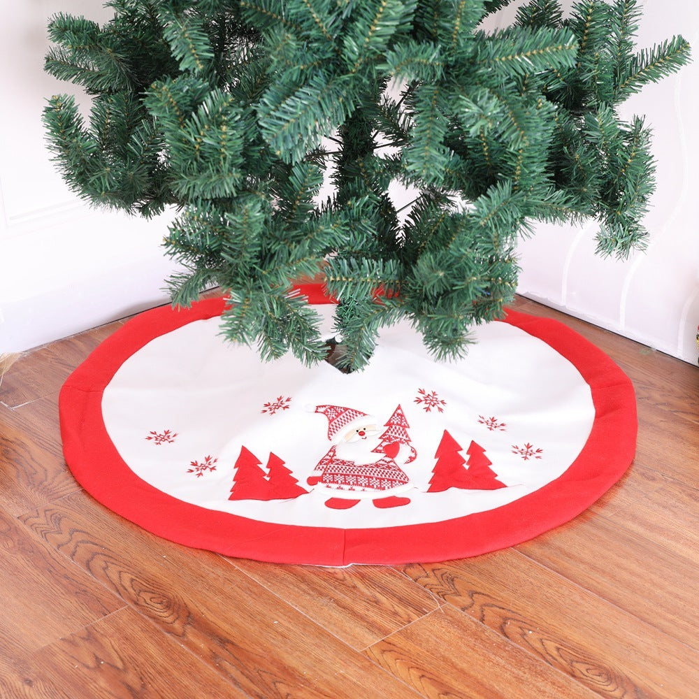 Christmas tree skirt Christmas tree decorations Christmas gifts Christmas scene matching