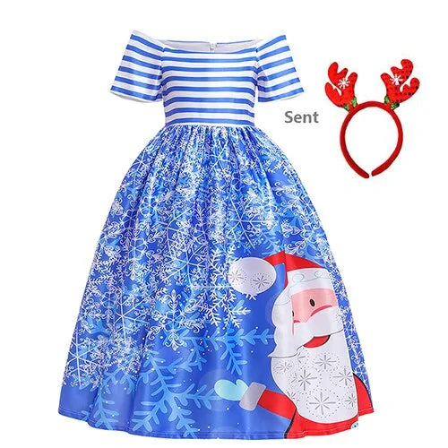 Children's Christmas-Style Dress