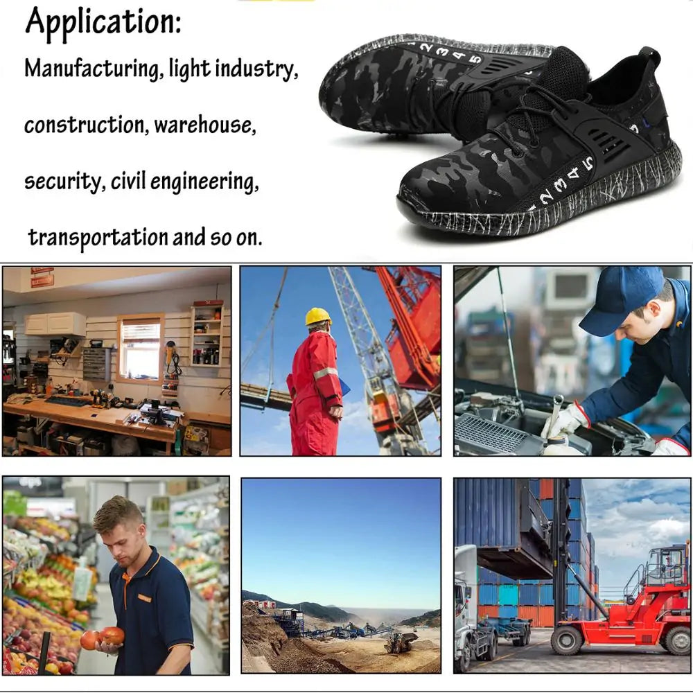 Men's Work Safety Shoes