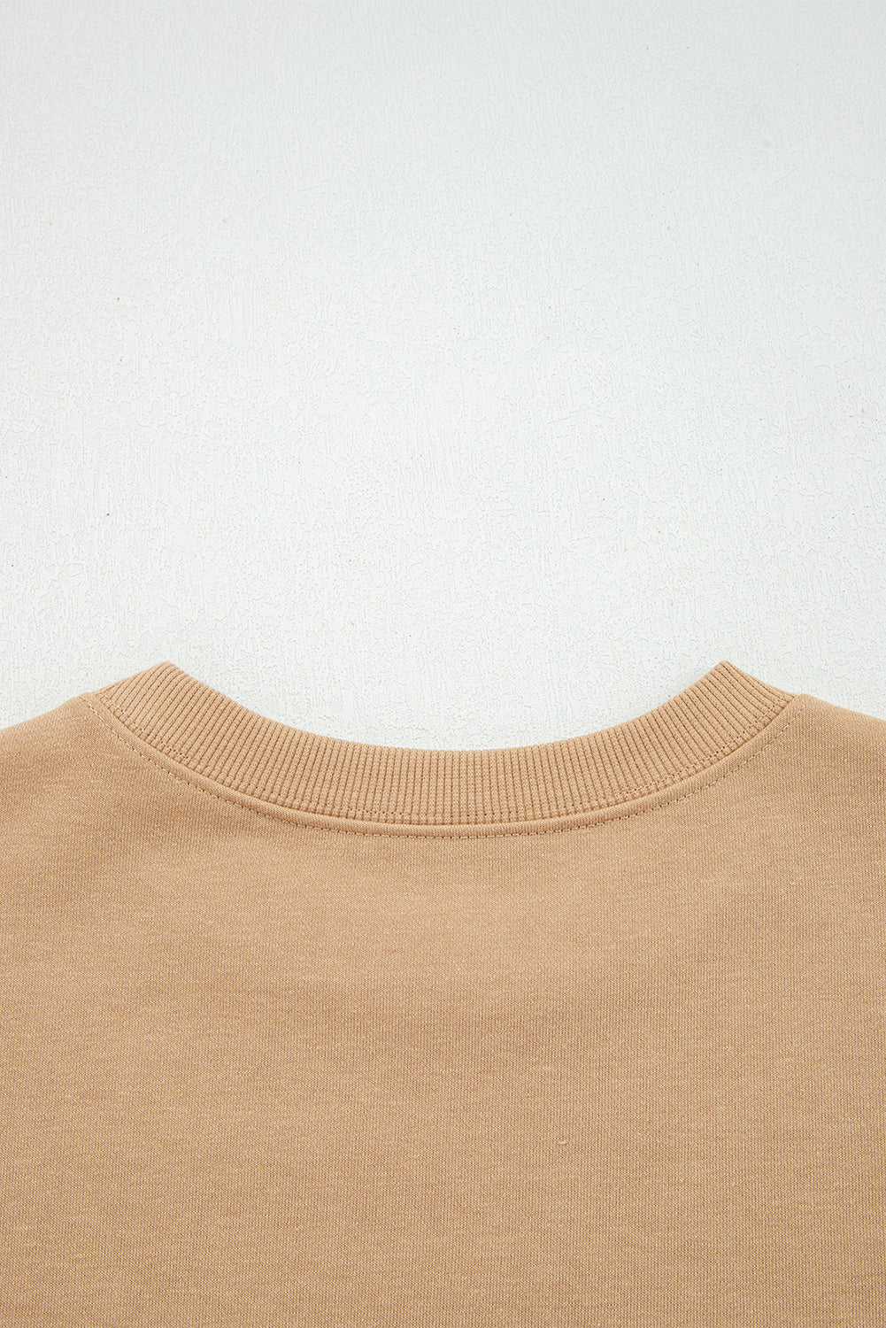 Sky Blue Varsity Striped Detail Drop Shoulder Oversized Sweatshirt