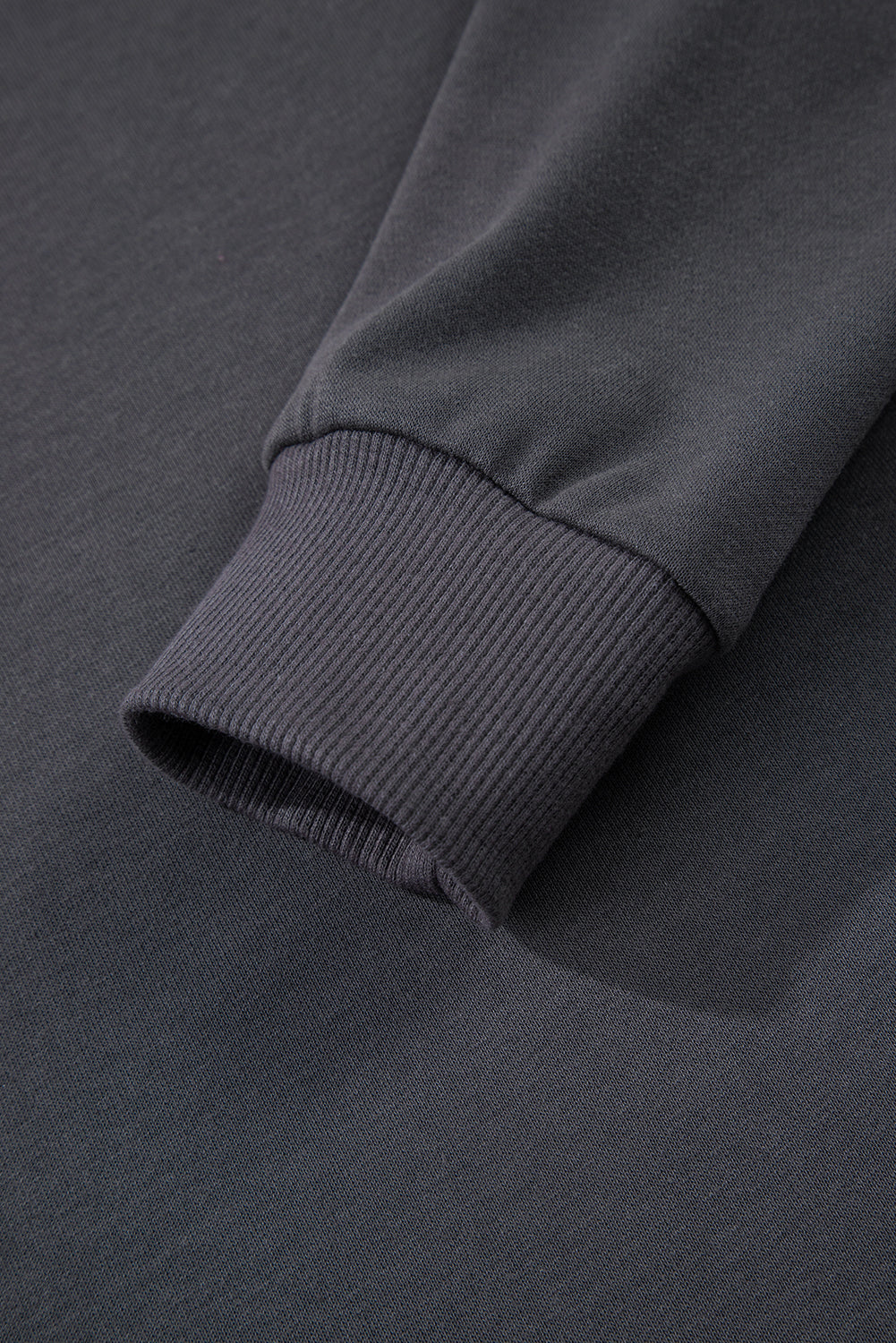 Sky Blue Varsity Striped Detail Drop Shoulder Oversized Sweatshirt