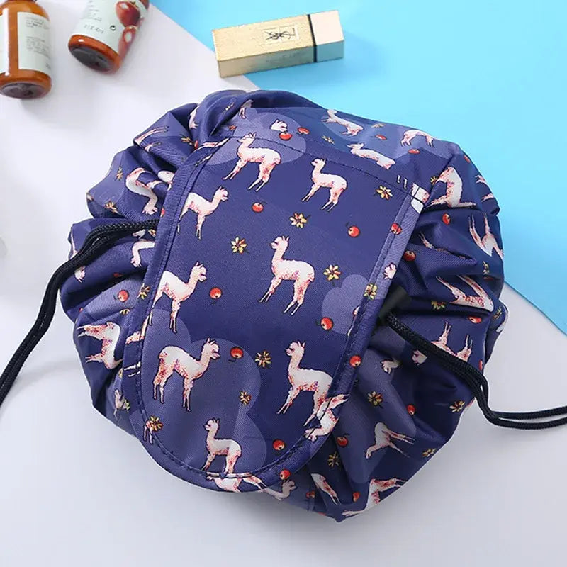 Portable Drawstring Makeup Bag