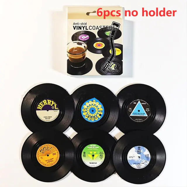 Vinyl Coasters For Drinks