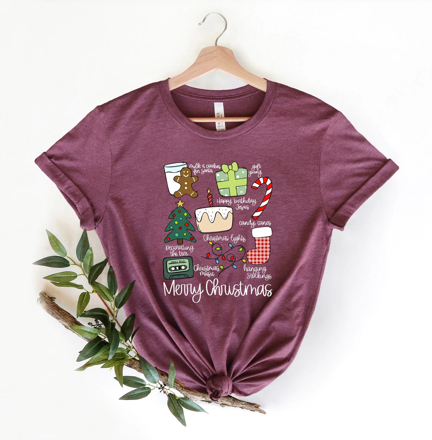 Merry Christmas Shirt for Women