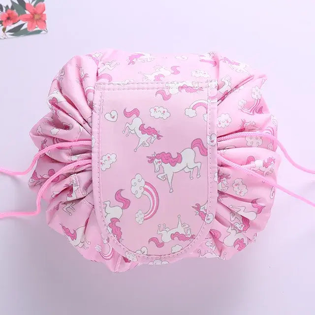 Portable Drawstring Makeup Bag