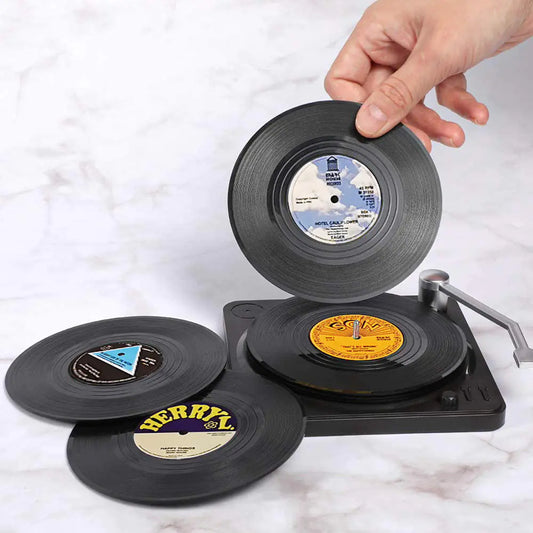 Vinyl Coasters For Drinks