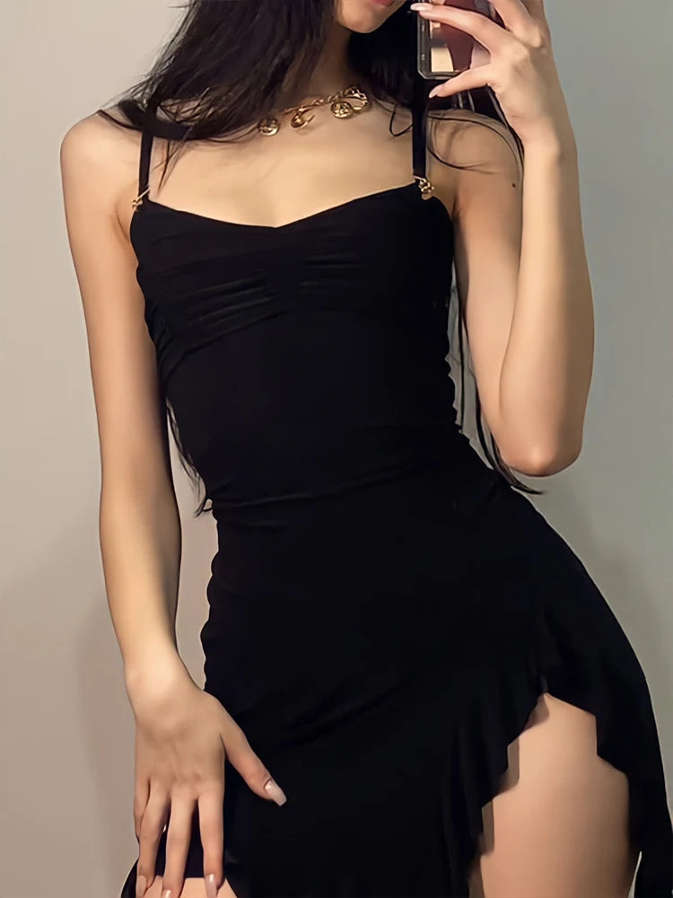 Sexy Mini Dress Women Sleeveless