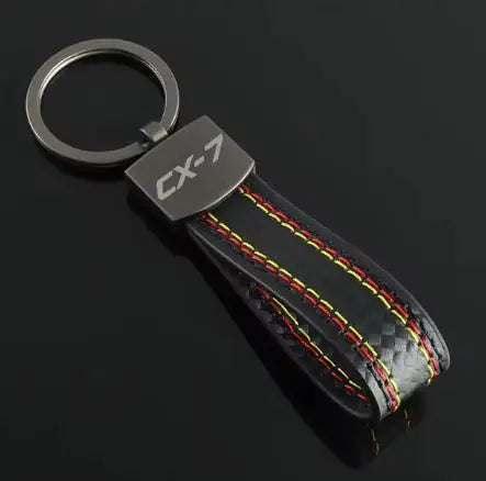 High Quality Leather Car Keychain