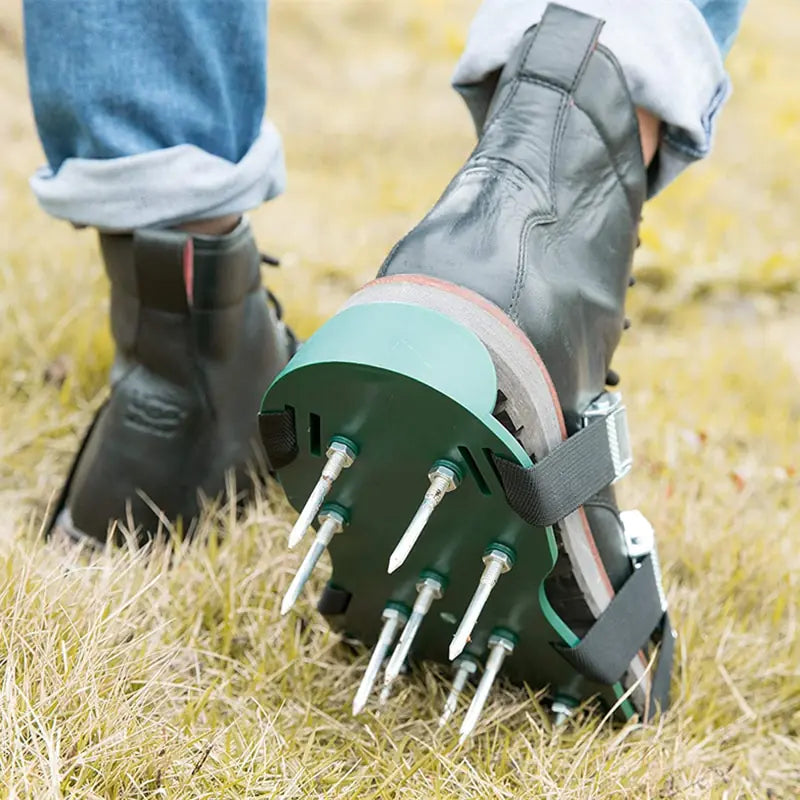 Lawn Aerator Spikes Shoes