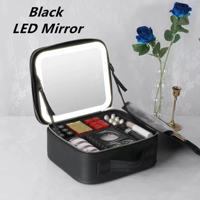 LED Light Cosmetic Bag