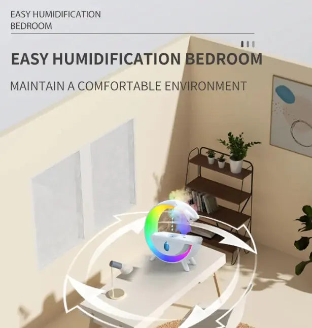 Humidifier Water Drop RGB Desk LED Light