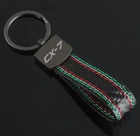 High Quality Leather Car Keychain