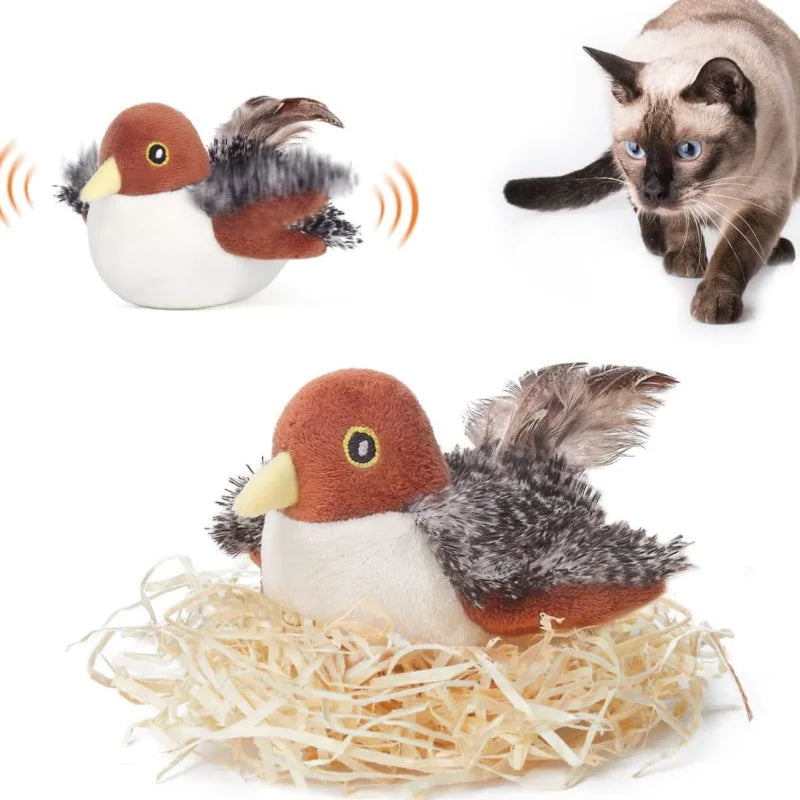 GiGwi MELODY Chaser Interactive Cat Toy with Animal Sounds