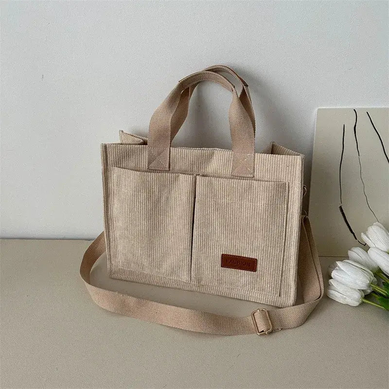 Women's Bag Handbag Corduroy