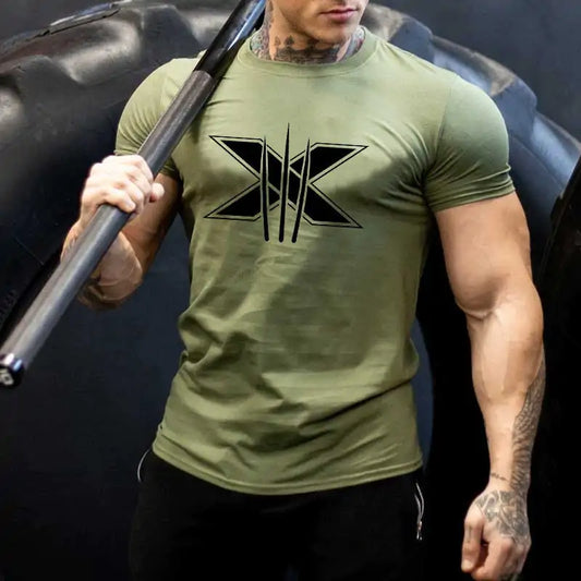 Camisetas com Gráficos de Musculação