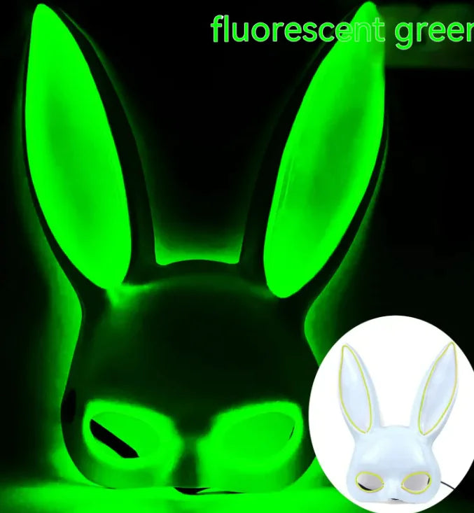 Christmas Ball Luminous Rabbit Mask