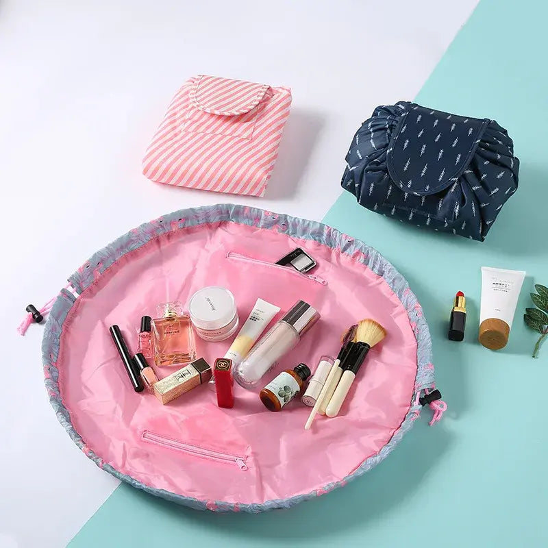 Portable Drawstring Makeup Bag