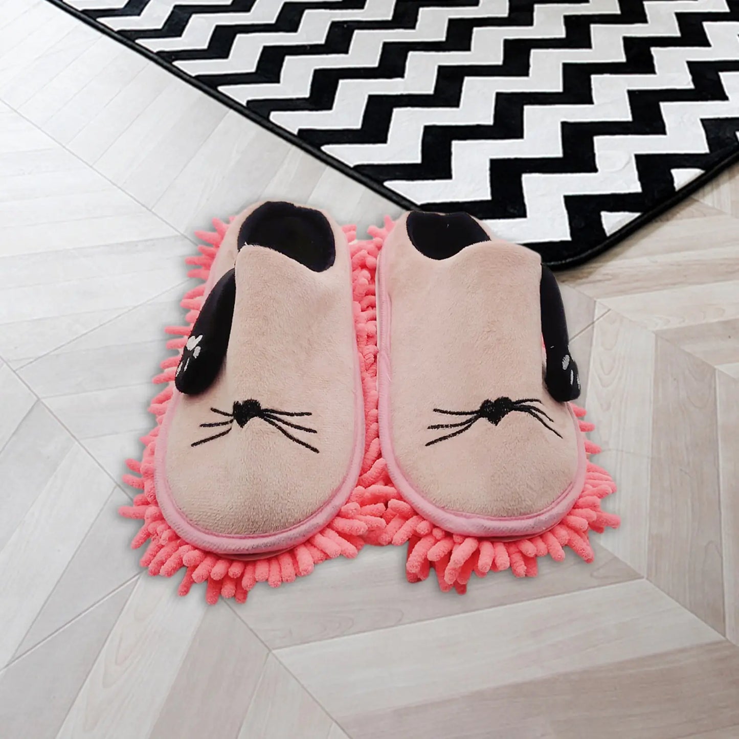 Washable Dust Mop Slipper Shoes