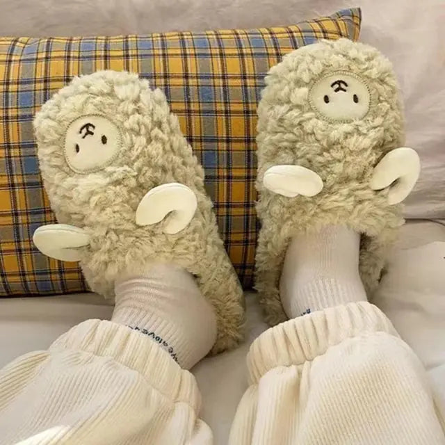 Winter Indoor Home Couple Slippers