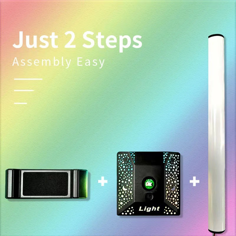 Home Desktop Computer RGB Colorful Headset Ambience Light Bracket