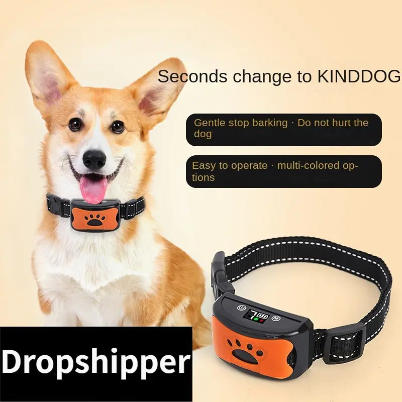 USB Ultrasonic Anti-Barking Dog Training Collar