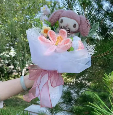 Dolls Flowers Bouquet Gifts