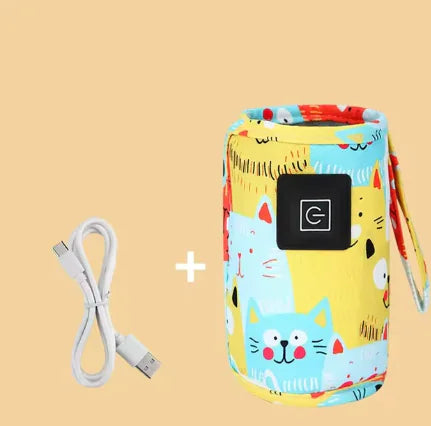 Portable USB Baby Bottle Warmer Bag