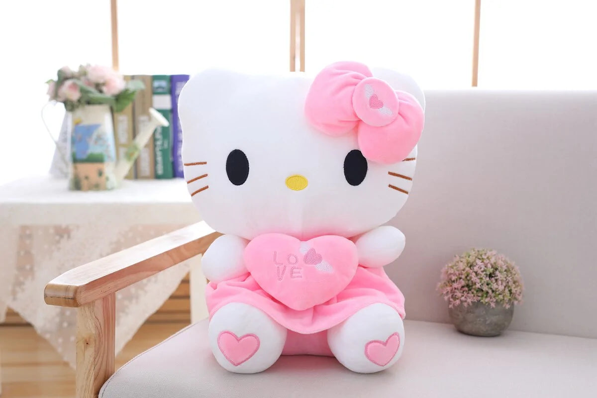 Sanrio Anime Plush Decorative Pillows: Kawaii Animals for Home Décor & Gifts.Hello Kitty