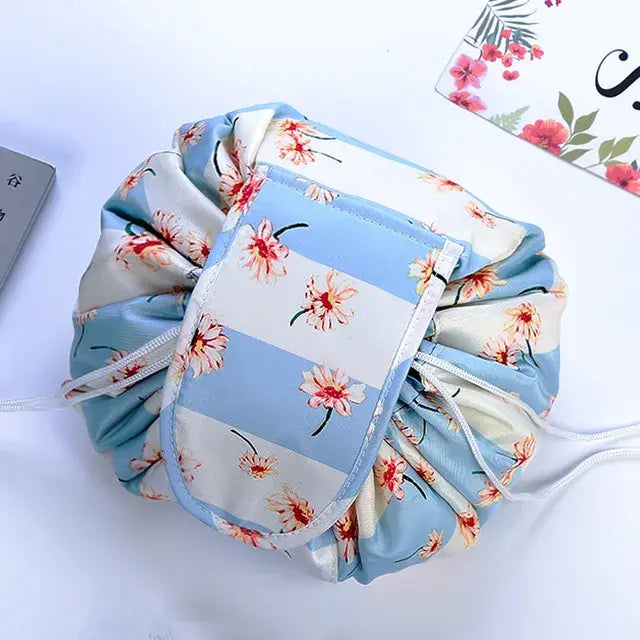 Portable Drawstring Makeup Bag