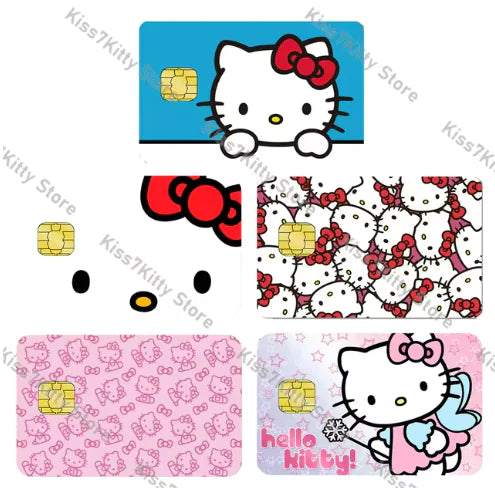 Hello Kitty Credit Debit Card Sticker