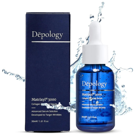 Depology MATRIXYL® 3000 Serum, Promotes Anti Wrinkle Serum, Korean Skin Care Products for Face Elasticity, Facial Skin Serum for Women, Skincare for All Skin Types