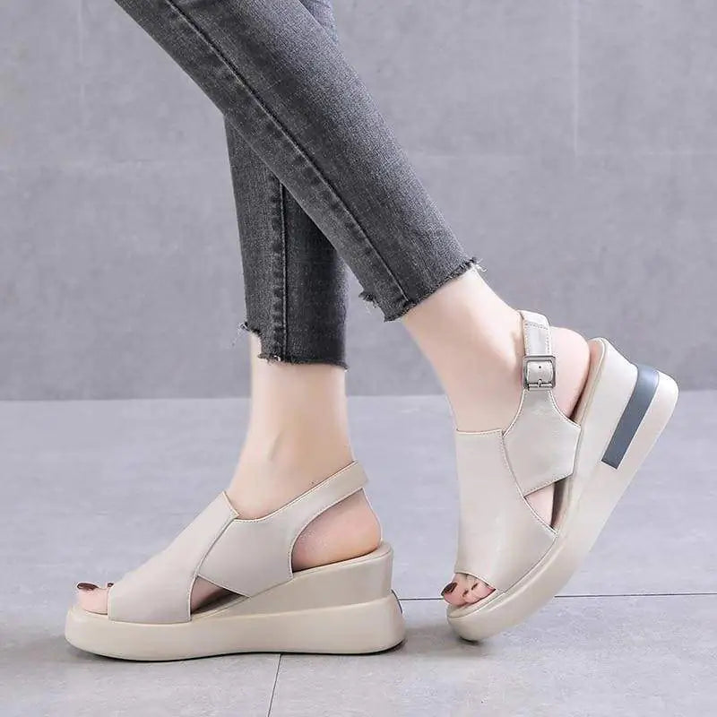 Summer Wedge Platform Sandals