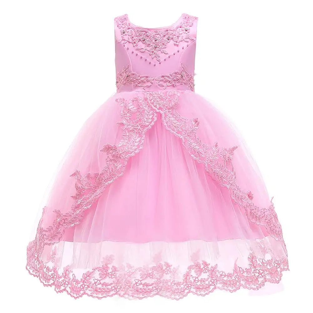 Lace Gown Dress For Kids