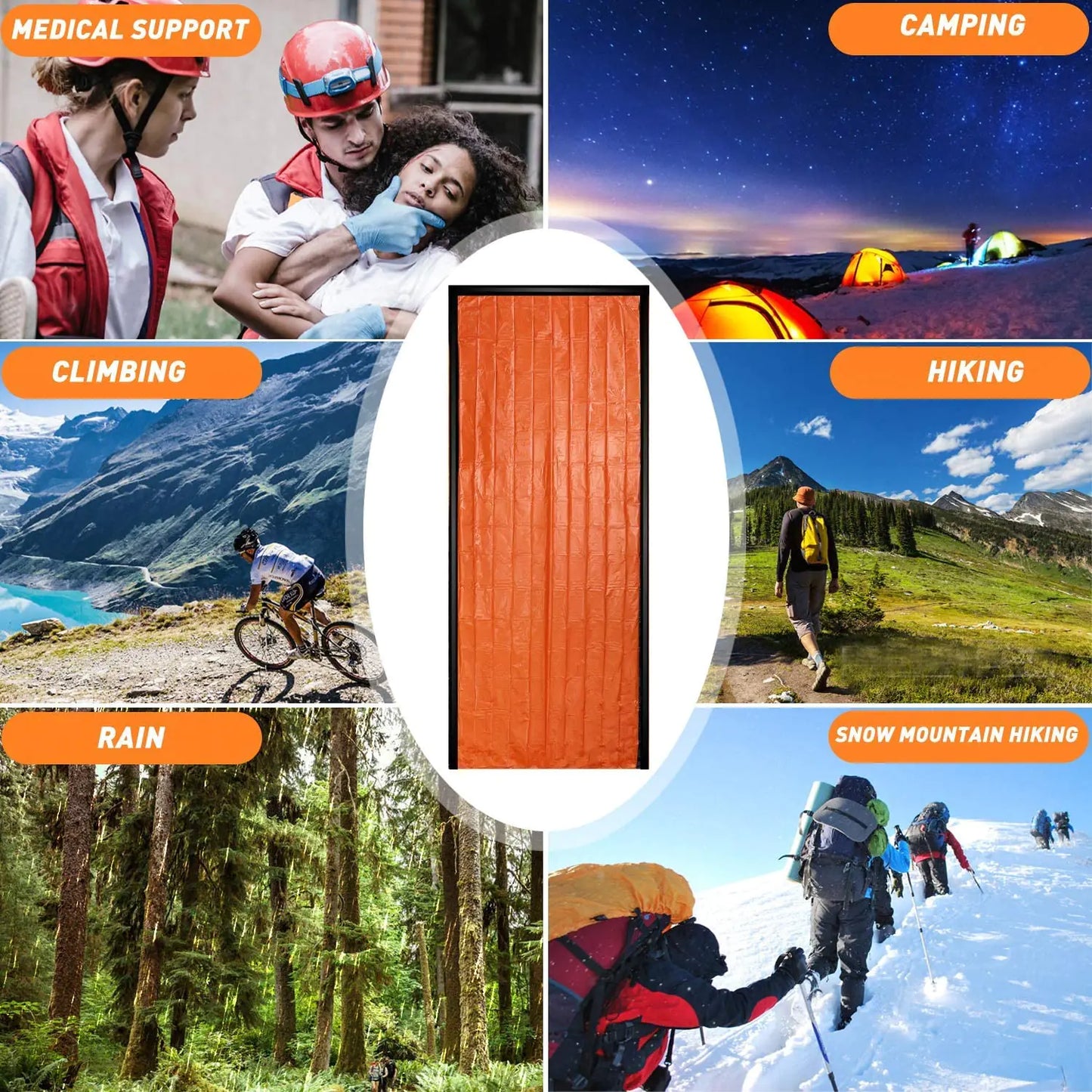 Emergency Waterproof Sleeping Bag